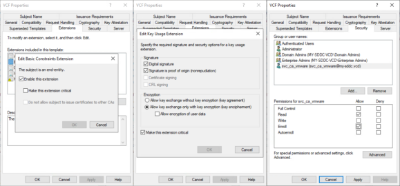 VCF on VCD: 2a – Certificates – My Software Defined DataCenter