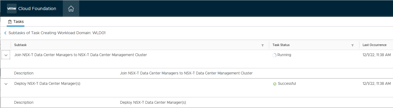 VCF on VCD: 2 – Workload Domain – My Software Defined DataCenter