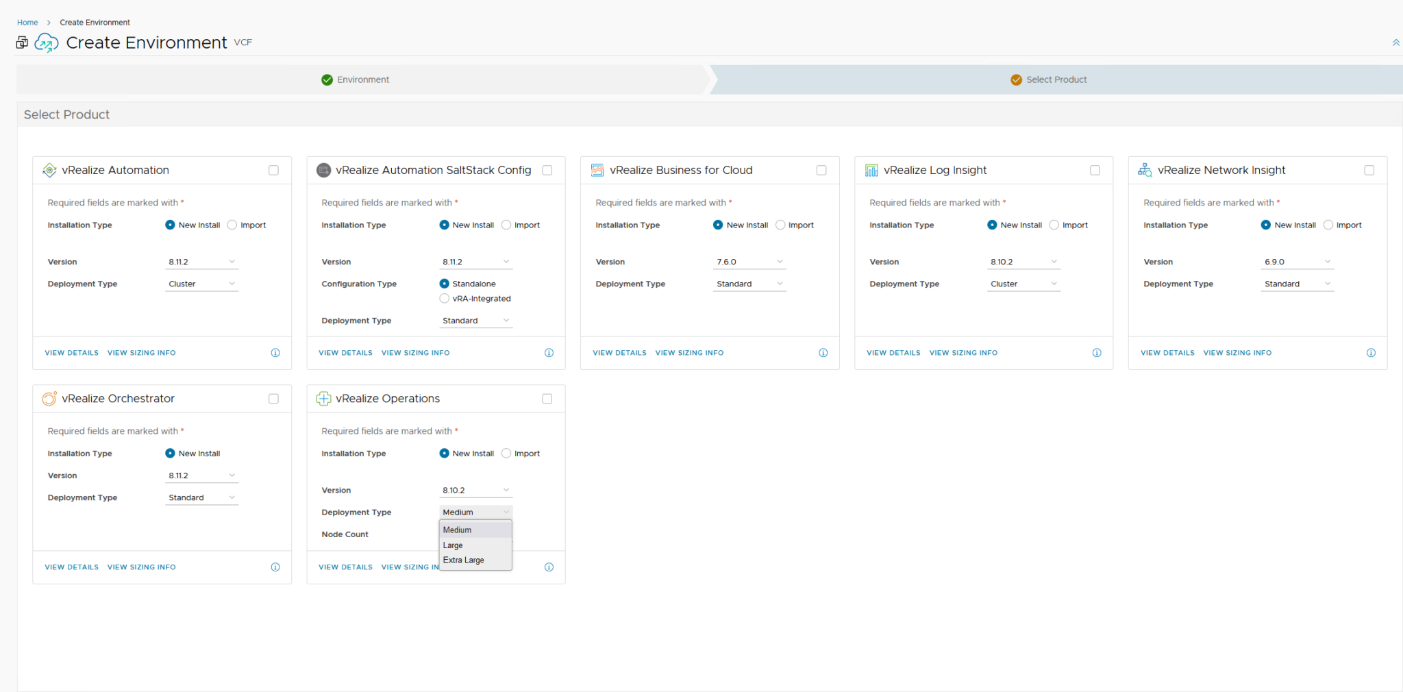 VCF on VCD: Importing Other Aria Components – My Software Defined ...