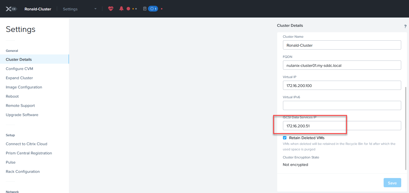 New Tech: Deploy (delete and redeploy) Nutanix Prism Central (and start ...